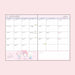 Sanrio My Melody B6 Block Type Diary 2024 703893 - Made In Japan- Japan Figure Store - #1 Bring To You The Best Japanese Goods