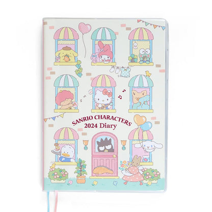 Sanrio 2024 704334 Japanese Sanrio Characters B6 Block Type Diary- Japan Figure Store - #1 Bring To You The Best Japanese Goods