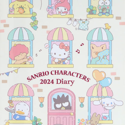 Sanrio 2024 704334 Japanese Sanrio Characters B6 Block Type Diary- Japan Figure Store - #1 Bring To You The Best Japanese Goods
