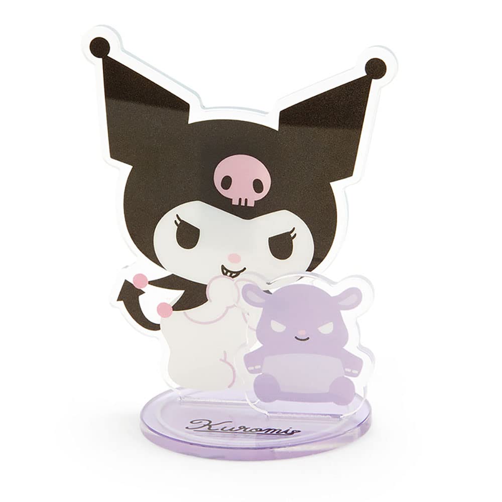 SANRIO Acrylic Stand With Clip Kuromi- Japan Figure Store - #1 Bring To You The Best Japanese Goods