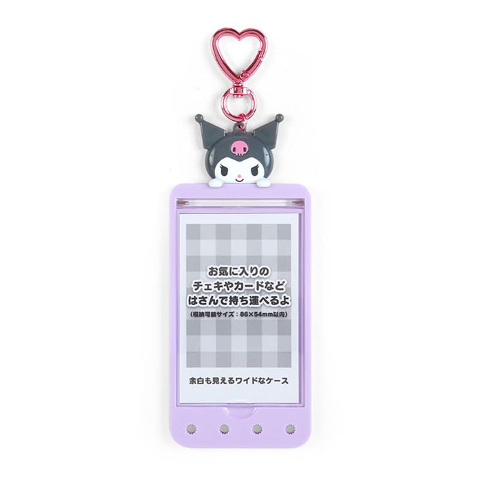 Sanrio Kuromi Card Case 15x6.5x0.7cm 978990- Japan Figure Store - #1 Bring To You The Best Japanese Goods