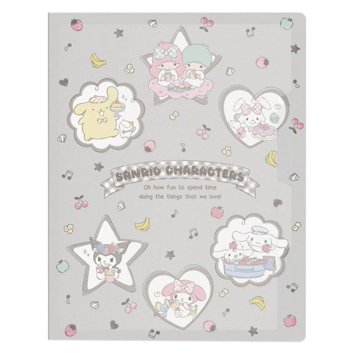 M-Plan Japan Sanrio B5 26 Ring Binder W/ Sanrio Characters | Mix- Japan Figure Store - #1 Bring To You The Best Japanese Goods
