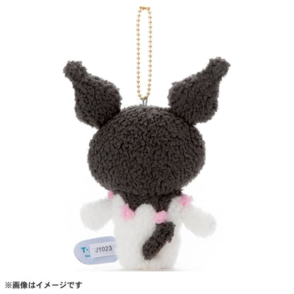 Takaratomy Arts Sanrio Kuromi Plush Toy 16cm Ball Chain Mascot- Japan Figure Store - #1 Bring To You The Best Japanese Goods