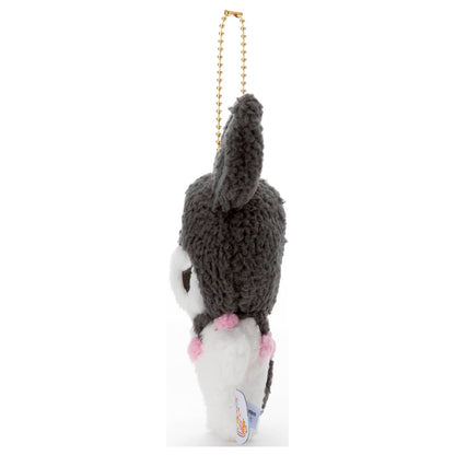 Takaratomy Arts Sanrio Kuromi Plush Toy 16cm Ball Chain Mascot- Japan Figure Store - #1 Bring To You The Best Japanese Goods