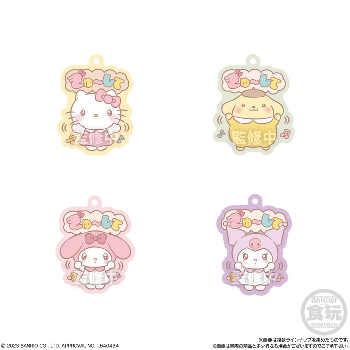 Bandai Sanrio Characters Plump Lavamas Gummy Candy Toy - 4 Packs 12 Pieces Each- Japan Figure Store - #1 Bring To You The Best Japanese Goods