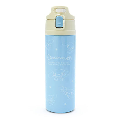 SANRIO Stainless Steel Water Bottle With Cover Cinnamoroll- Japan Figure Store - #1 Bring To You The Best Japanese Goods