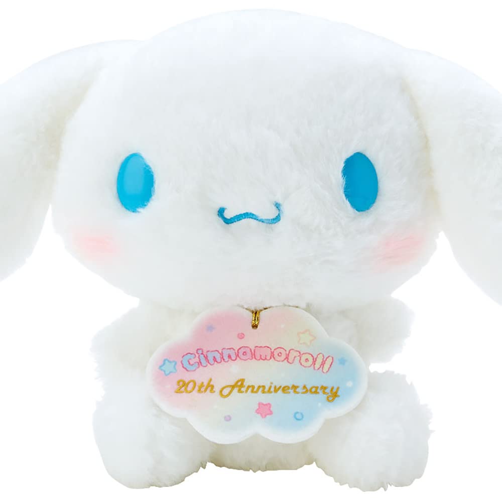 SANRIO Plush Doll Cinnamoroll 20Th Anniversary Life-Sized Cinnamoroll Birthday- Japan Figure Store - #1 Bring To You The Best Japanese Goods