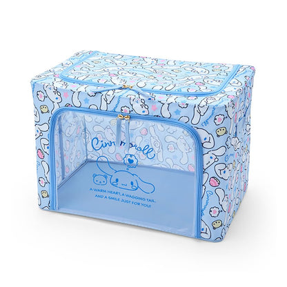 Sanrio Cinnamoroll Folding Storage Case W/ Window 314030 - Japan- Japan Figure Store - #1 Bring To You The Best Japanese Goods