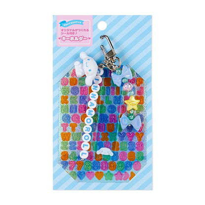 SANRIO Key Chain With Alphabet Stickers Cinnamoroll- Japan Figure Store - #1 Bring To You The Best Japanese Goods