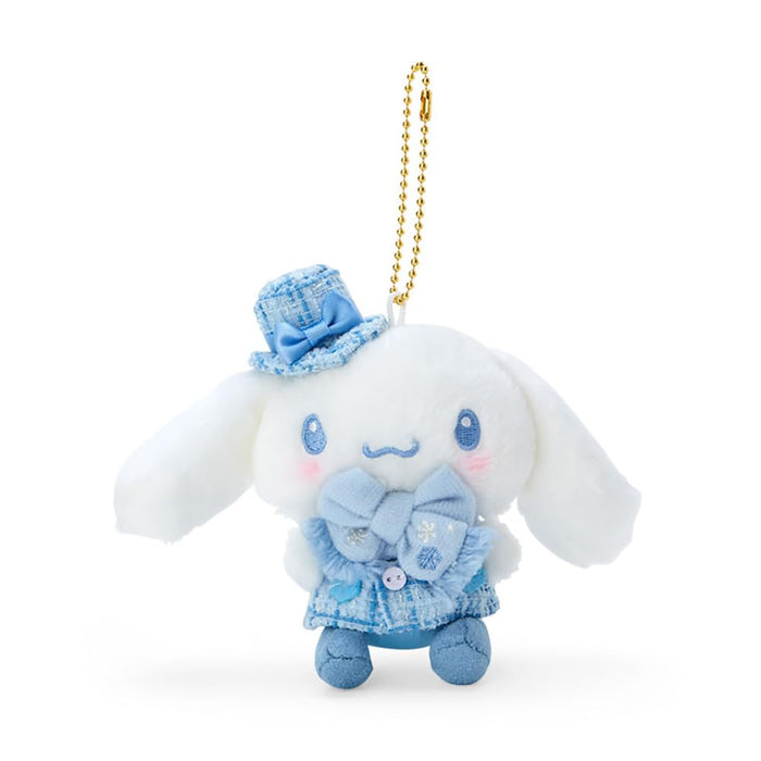Sanrio Cinnamoroll Mascot Holder Winter Dress 474436- Japan Figure Store - #1 Bring To You The Best Japanese Goods