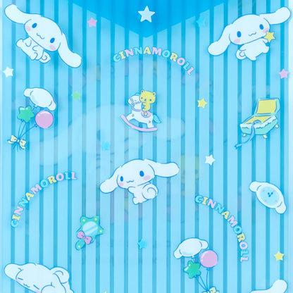 Sanrio 356808 Cinnamoroll Pocket Clear File Cinnamoroll Clear File Japanese Clear File Folders- Japan Figure Store - #1 Bring To You The Best Japanese Goods