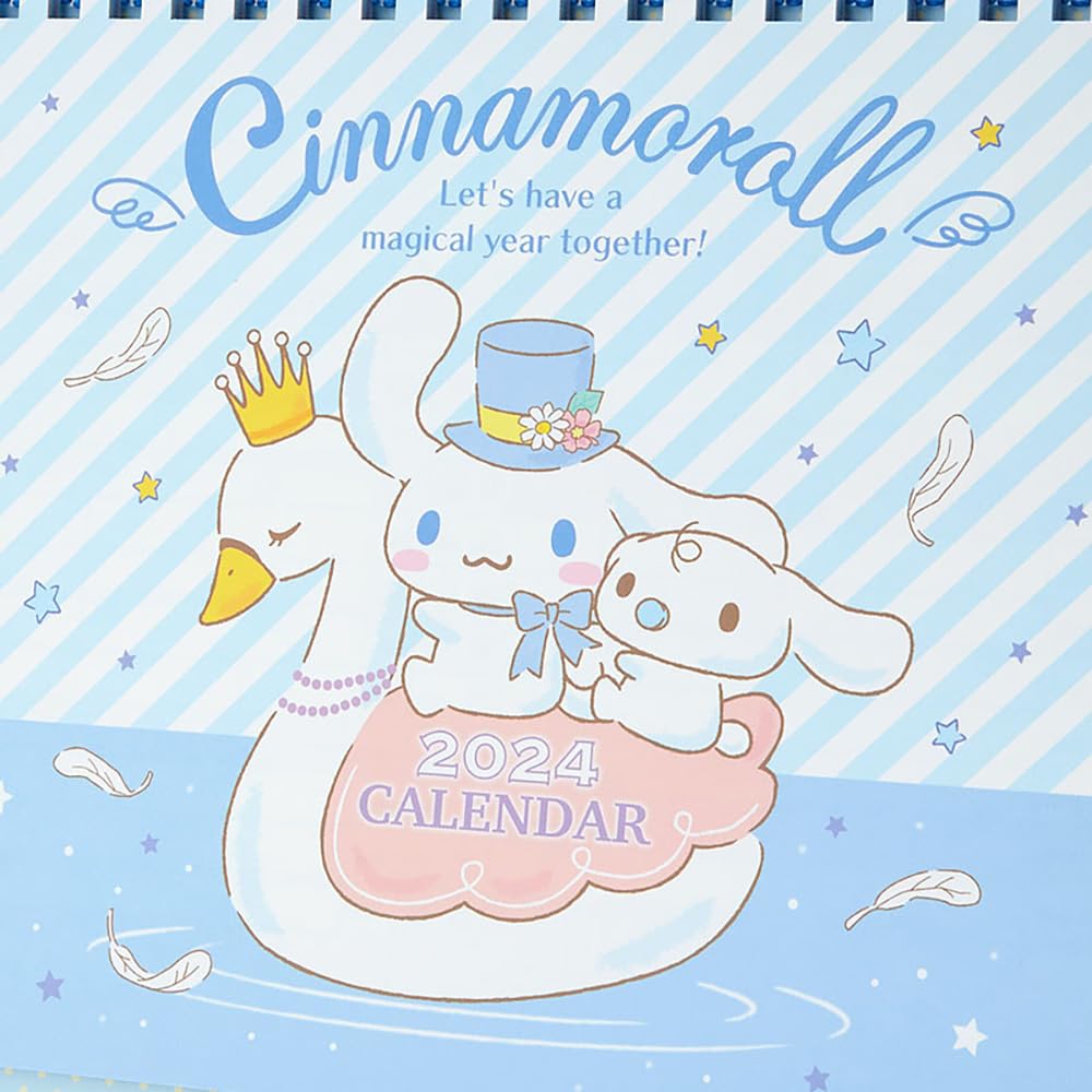 Sanrio Cinnamoroll Ring Calendar 2024 Japan 699918- Japan Figure Store - #1 Bring To You The Best Japanese Goods