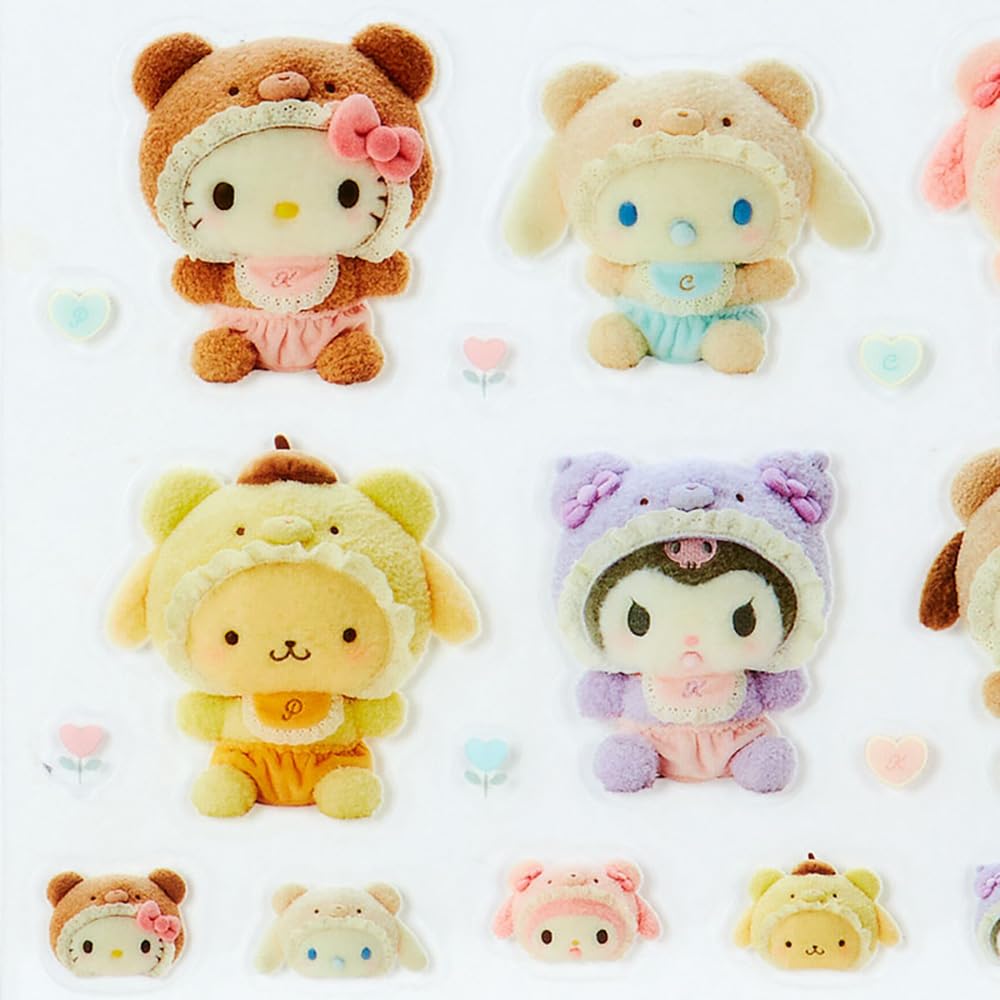 Sanrio Latekuma Baby Design Series Character 974251 14x0.1x10.5cm- Japan Figure Store - #1 Bring To You The Best Japanese Goods