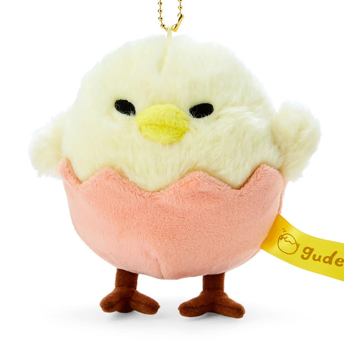 Sanrio Gudetama Land Mascot Holder Shakipiyo Unique Design 194182- Japan Figure Store - #1 Bring To You The Best Japanese Goods