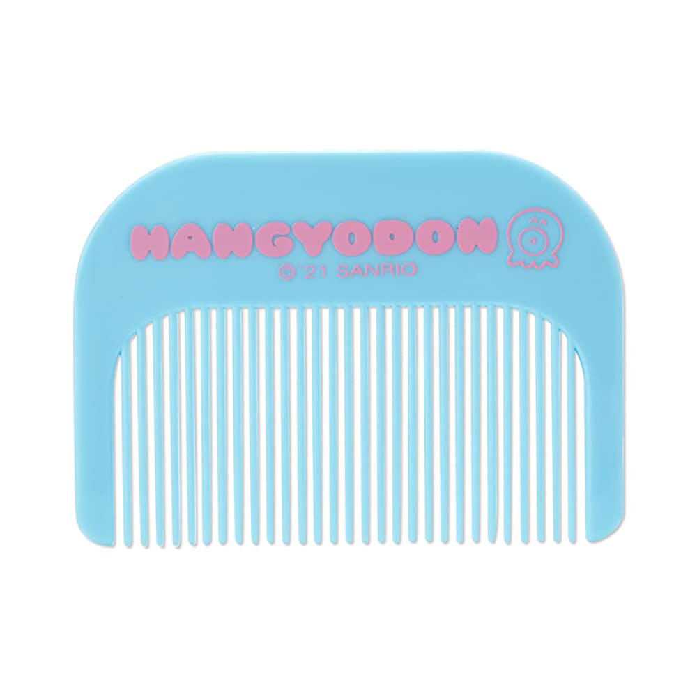 SANRIO Face Shape Mirror & Comb Set Hangyodon- Japan Figure Store - #1 Bring To You The Best Japanese Goods