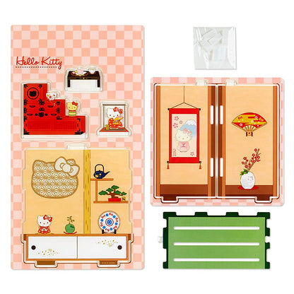 SANRIO Acrylic Stand Room Hello Kitty Enjoy Idol- Japan Figure Store - #1 Bring To You The Best Japanese Goods