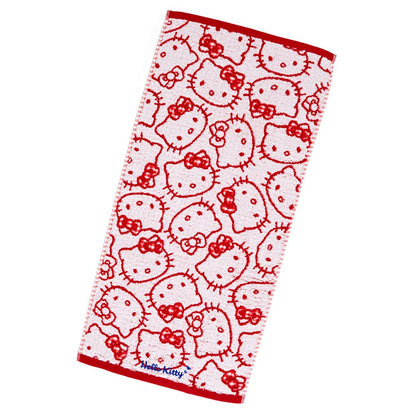 SANRIO Antibacterial Face Towel Hello Kitty- Japan Figure Store - #1 Bring To You The Best Japanese Goods