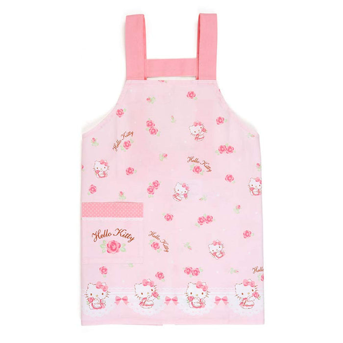Sanrio Hello Kitty Kids Apron Rose Japan 120Cm 913057- Japan Figure Store - #1 Bring To You The Best Japanese Goods