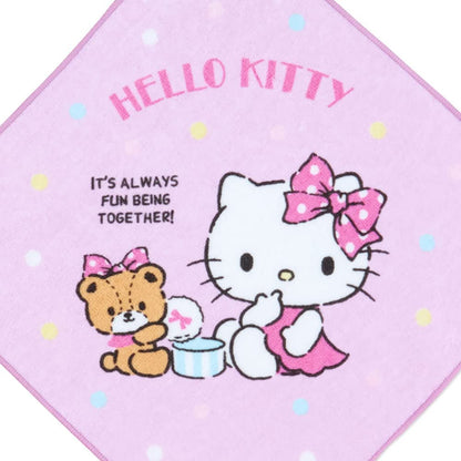 SANRIO Hand Towel With Loop Set 3 Pcs Hello Kitty- Japan Figure Store - #1 Bring To You The Best Japanese Goods