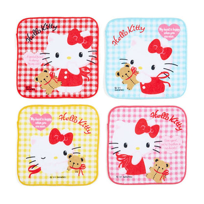 SANRIO Petit Towel Set 4 Pcs Hello Kitty- Japan Figure Store - #1 Bring To You The Best Japanese Goods