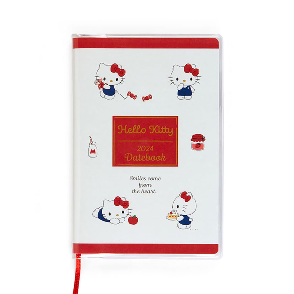 Sanrio Hello Kitty 2024 Pocket Date Book - Made In Japan 702544- Japan Figure Store - #1 Bring To You The Best Japanese Goods