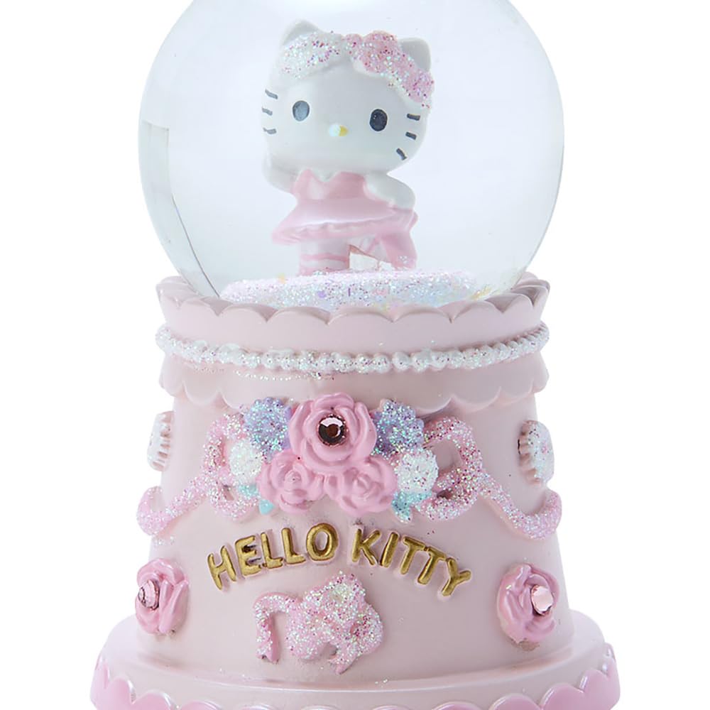 Sanrio Hello Kitty 5.5x5.5x8.5cm Snow Globe 133230- Japan Figure Store - #1 Bring To You The Best Japanese Goods