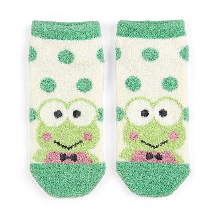 Sanrio Keroppi Fluffy Socks 234559- Japan Figure Store - #1 Bring To You The Best Japanese Goods
