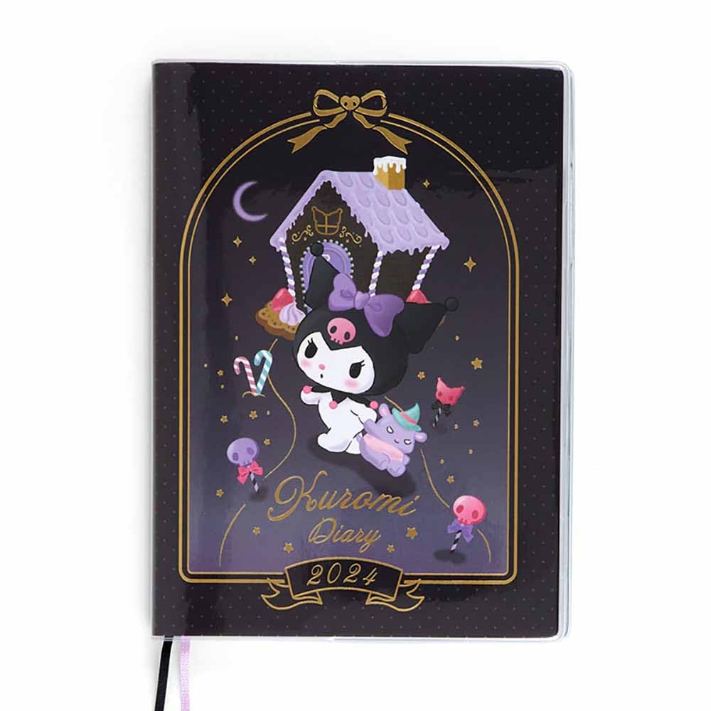 Sanrio Kuromi B6 Diary Japan Block Type 2024 704148- Japan Figure Store - #1 Bring To You The Best Japanese Goods