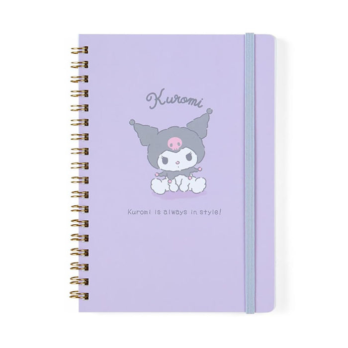 Sanrio Kuromi B6 Ring Notebook 515442- Japan Figure Store - #1 Bring To You The Best Japanese Goods