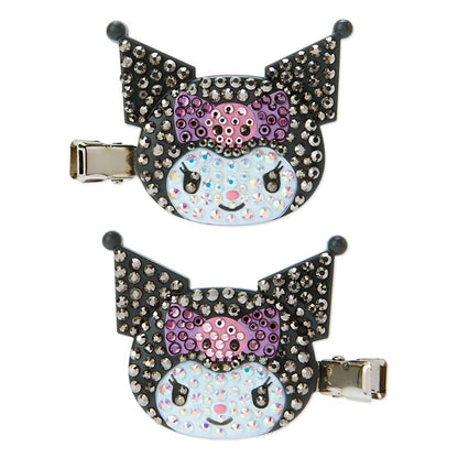 Sanrio Kuromi Jewel Deco Bangs Clip From Japan 540757- Japan Figure Store - #1 Bring To You The Best Japanese Goods
