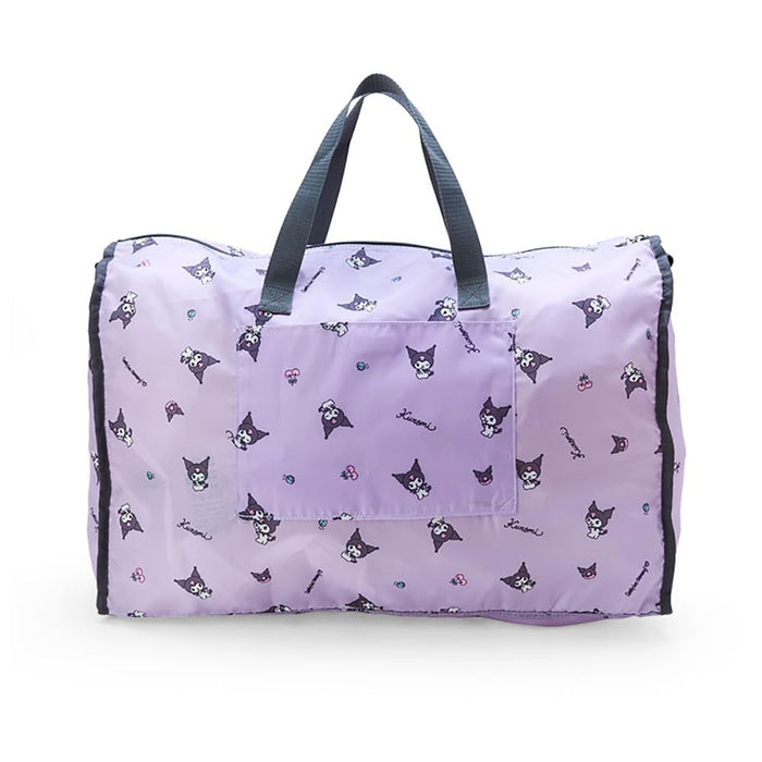 Sanrio Kuromi Folding Boston Bag Japan 750573- Japan Figure Store - #1 Bring To You The Best Japanese Goods