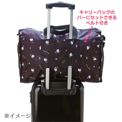 Sanrio Kuromi Folding Boston Bag Japan 750573- Japan Figure Store - #1 Bring To You The Best Japanese Goods