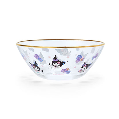 Sanrio Kuromi Japan Glass Bowl 080993- Japan Figure Store - #1 Bring To You The Best Japanese Goods
