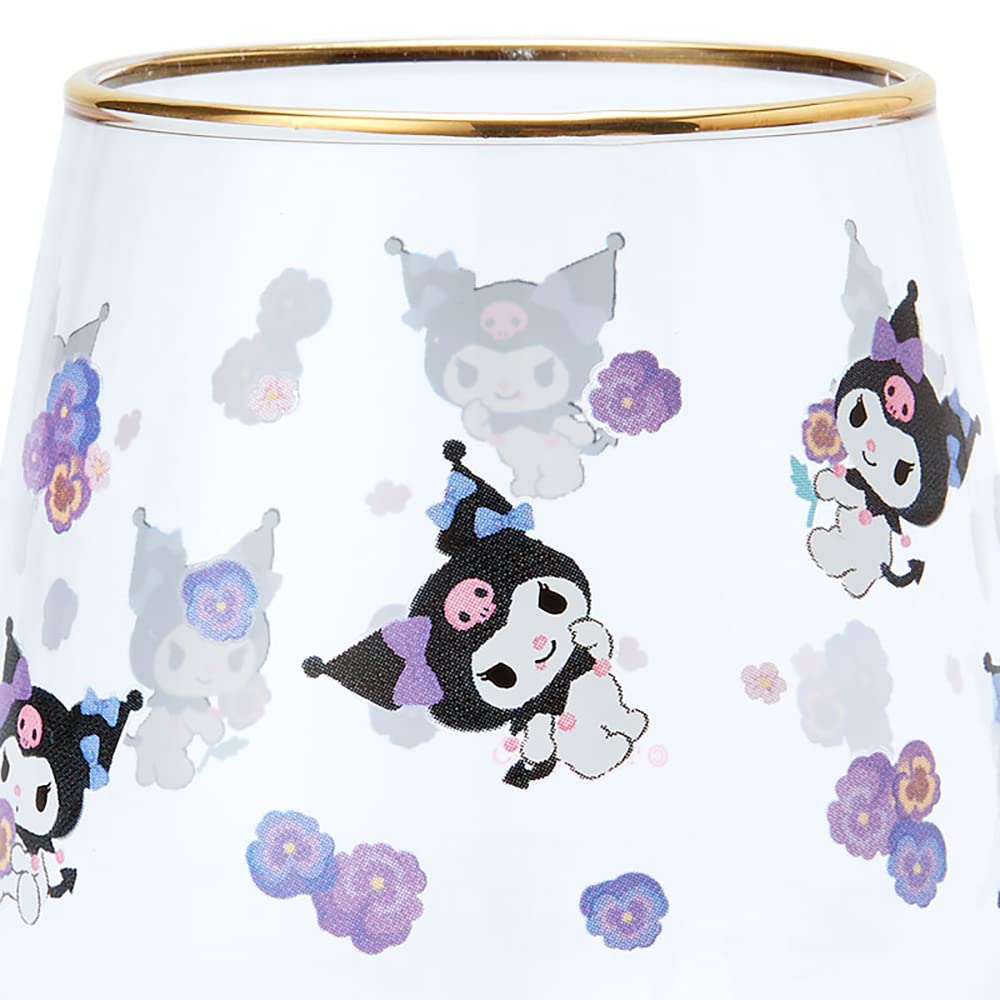 Sanrio Kuromi Glass Tumbler From Japan 077518- Japan Figure Store - #1 Bring To You The Best Japanese Goods