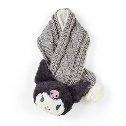 Sanrio Kuromi Kids Knit Scarf 573167- Japan Figure Store - #1 Bring To You The Best Japanese Goods