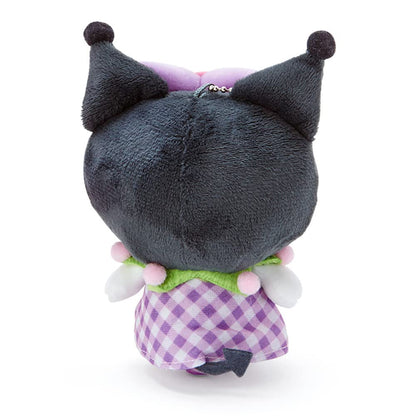 MARUSHIN Sanrio Plush Keychain Mascot Kuromi Tulip- Japan Figure Store - #1 Bring To You The Best Japanese Goods