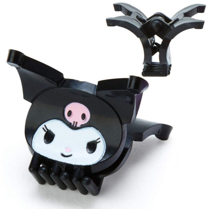 SANRIO Mini Hair Clip Kuromi- Japan Figure Store - #1 Bring To You The Best Japanese Goods