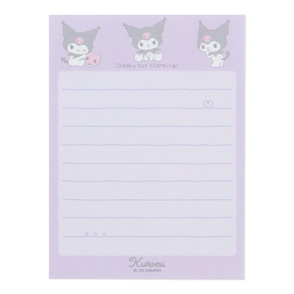 Sanrio Kuromi Mini Letter Set 515663- Japan Figure Store - #1 Bring To You The Best Japanese Goods