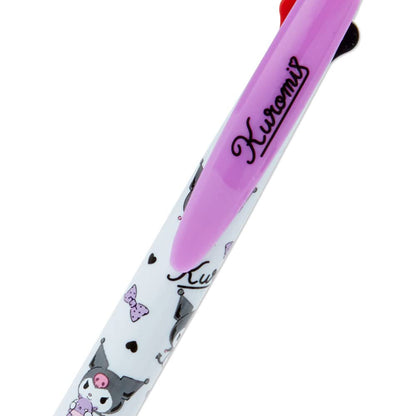 Sanrio Kuromi Mitsubishi Pencil Jetstream 3 Color Ballpoint Pen 982521- Japan Figure Store - #1 Bring To You The Best Japanese Goods