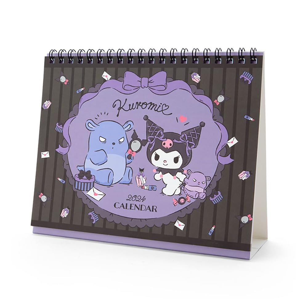 Sanrio Kuromi Japan Ring Calendar 2024 699934- Japan Figure Store - #1 Bring To You The Best Japanese Goods
