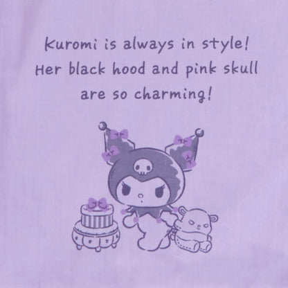 SANRIO Tote Bag & Drawstring Bag Set Kuromi- Japan Figure Store - #1 Bring To You The Best Japanese Goods