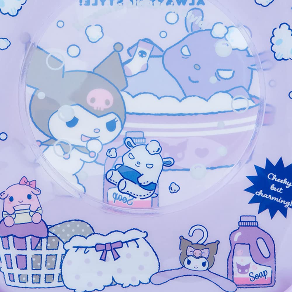 Sanrio 270482 Kuromi Vinyl Pouch Sanrio Washing Day Kuromi Character Vinyl Pouch- Japan Figure Store - #1 Bring To You The Best Japanese Goods