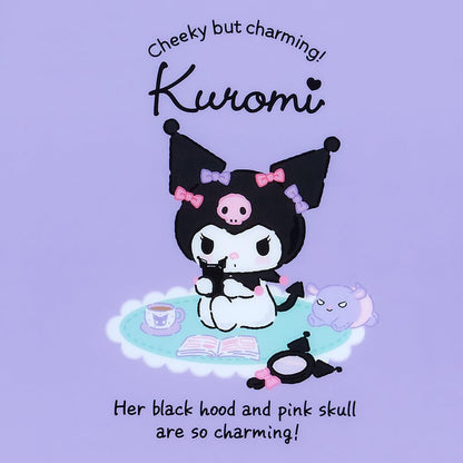 Sanrio Kuromi 6 Pocket Clear File 549789 - Japan- Japan Figure Store - #1 Bring To You The Best Japanese Goods