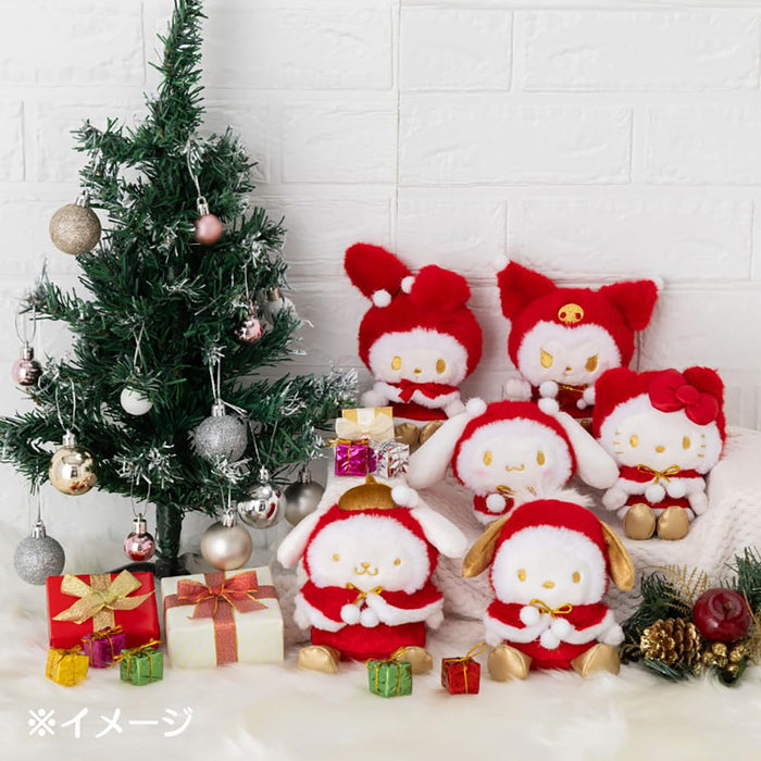 Sanrio Hello Kitty Christmas Design Mascot Holder 9.5x7x11.5cm 559351- Japan Figure Store - #1 Bring To You The Best Japanese Goods