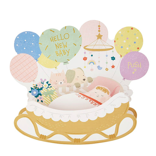 Sanrio Melody Baby Music Box Card - Overseas Shipping Gift for Baby Model Jpme58-3- Japan Figure Store - #1 Bring To You The Best Japanese Goods