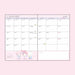Sanrio My Melody B6 Horizontal Ruled Diary 2024 Japan 703851- Japan Figure Store - #1 Bring To You The Best Japanese Goods