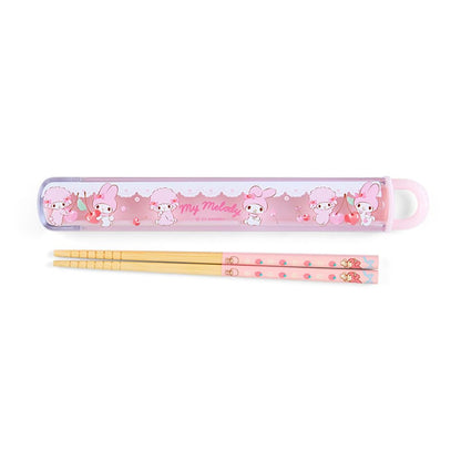 Sanrio My Melody Chopsticks & Case From Japan - 016047- Japan Figure Store - #1 Bring To You The Best Japanese Goods