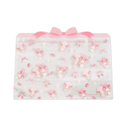 SANRIO Clear Bag With Zipper My Melody- Japan Figure Store - #1 Bring To You The Best Japanese Goods