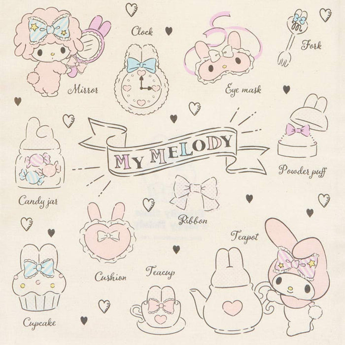 SANRIO My Melody Cotton Tote Bag- Japan Figure Store - #1 Bring To You The Best Japanese Goods