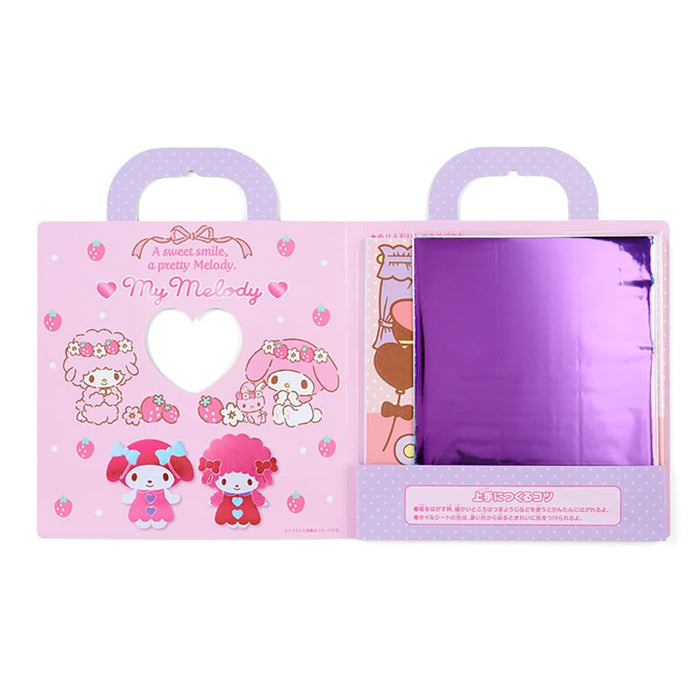Sanrio My Melody 549541 - Premium Crawling Foil Sheet Set- Japan Figure Store - #1 Bring To You The Best Japanese Goods